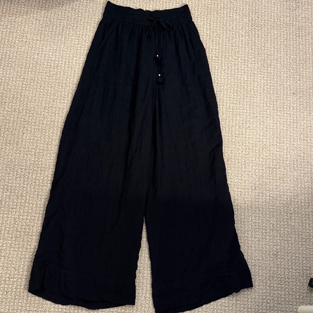 Chic Black Wide Leg Pants